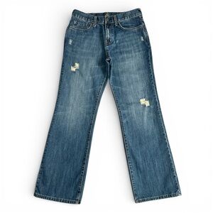 Warehouse One Distressed Denim Bootcut Jeans Men’s 32/32